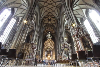 Low angle view of church