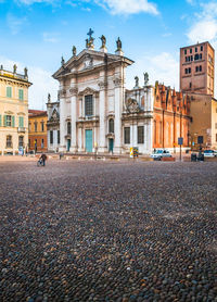 View of buildings in city