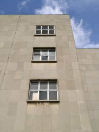 Low angle view of building against sky