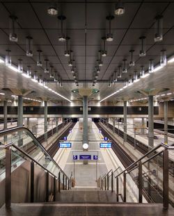 Illuminated subway