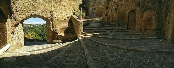 Interior of old building