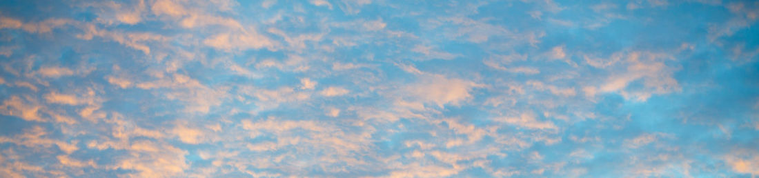 Low angle view of clouds in sky