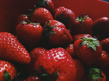 Close-up of strawberries