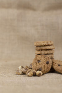 Close-up of toy on table