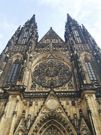 Low angle view of church