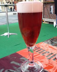 Close-up of drink on table