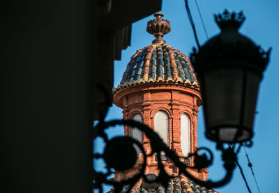 Low angle view of historical building against sky