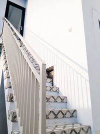 Staircase of building at home