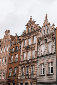 Gdansk poland - may 2022 dluga street - ulica dluga on the old town. old architecture historical