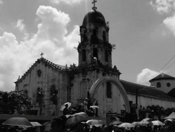 View of church