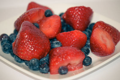 Close-up of fruit cake