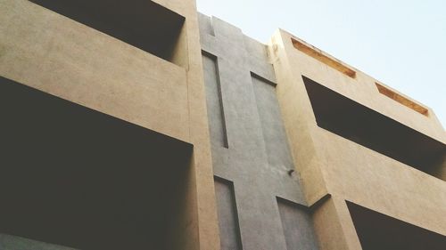 Low angle view of building against sky