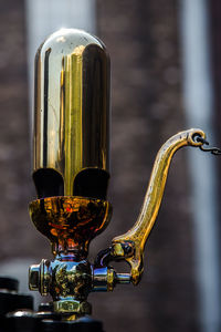 Close-up of steam whistle