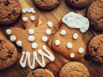 Close-up of cookies