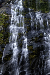 View of waterfall