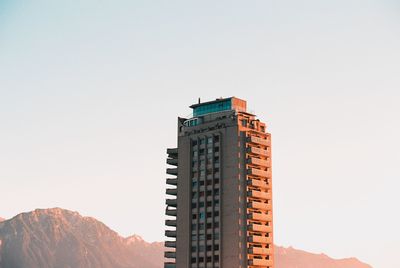 Low angle view of buildings against sky