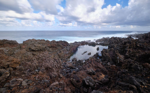 Seacoast of buenavista del norte, tenerife, canary island, spain