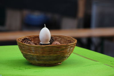 Close-up of drink on table