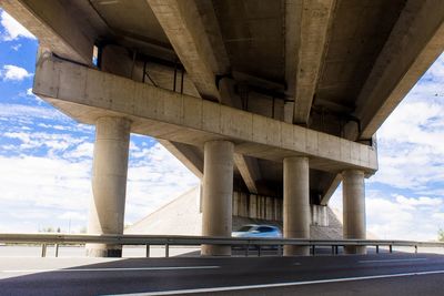 Low angle view of bridge