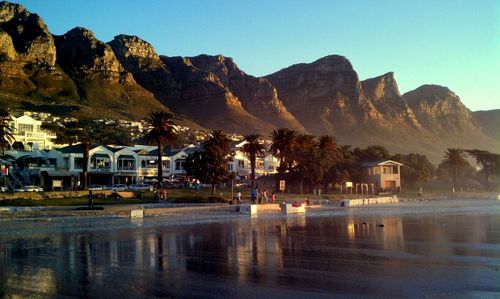 Scenic view of calm sea against sky