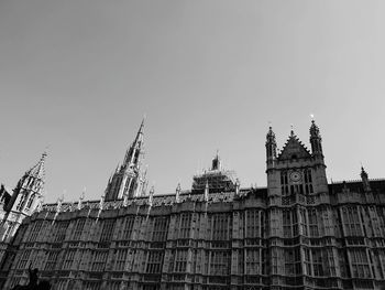 Low angle view of building against sky