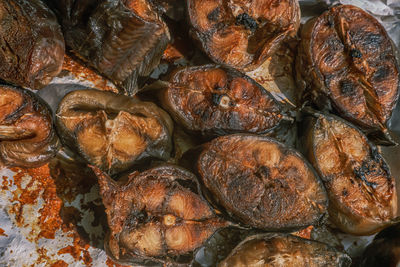 Full frame shot of onions for sale