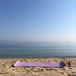 Scenic view of beach