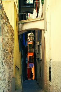 Alley in city