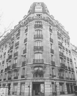 Low angle view of building against sky