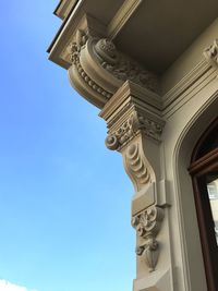 Low angle view of historical building against sky