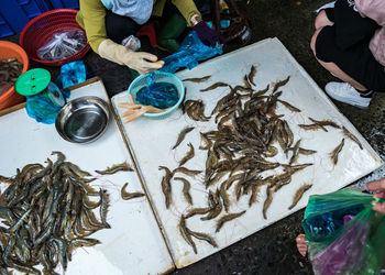 Fish market in ba ria