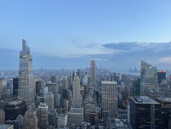 Cityscape against sky