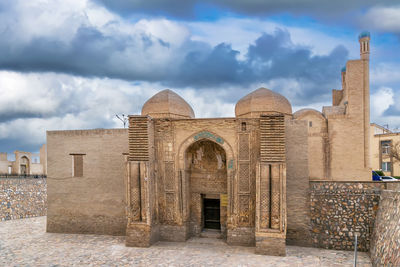 View of historic building against sky