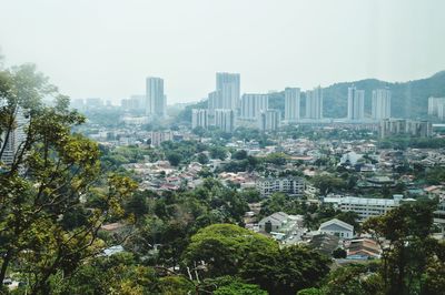 Buildings in city