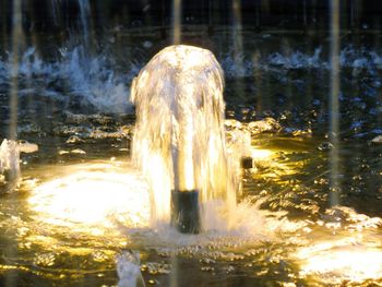 Close-up of fountain