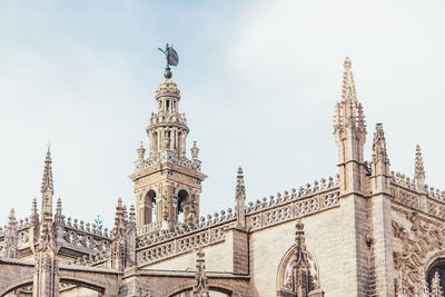 Low angle view of cathedral against sky