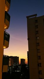 Low angle view of building against sky