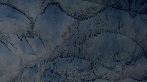 Full frame shot of snow covered mountain