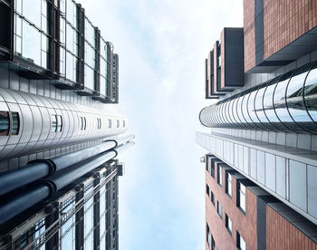 Low angle view of modern building