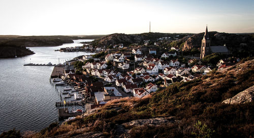 View of cityscape with waterfront