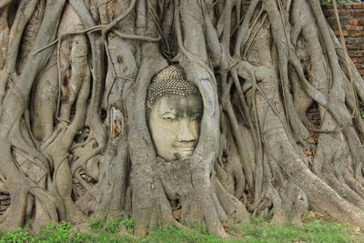 Sculpture of buddha statue