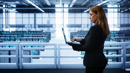 Young woman using mobile phone