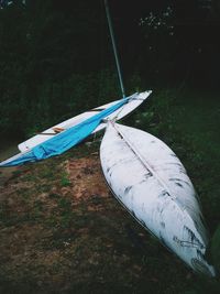 Boats in river
