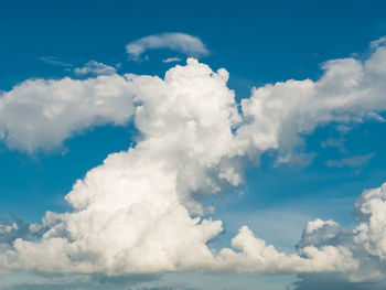 Low angle view of clouds in sky