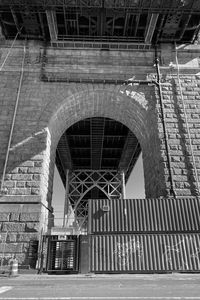 Low angle view of bridge