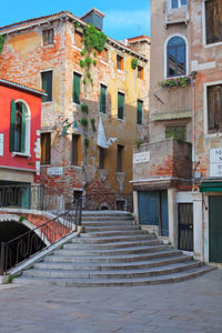 Narrow alley in old town