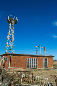 Low angle view of construction site