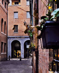 Street amidst buildings in city