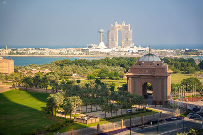 Buildings in city