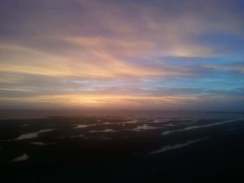 Scenic view of dramatic sky